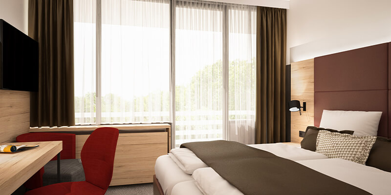 Hotelzimmer Visualisierung